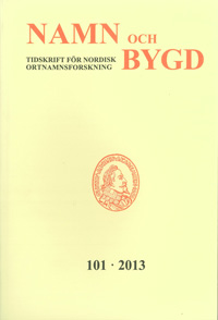 Namn och bygd 2013