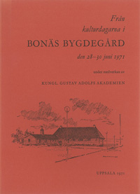 Från Bonäs bygdegård, Kulturdagar 1971