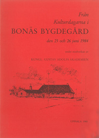 Från Bonäs bygdegård, Kulturdagar 1985