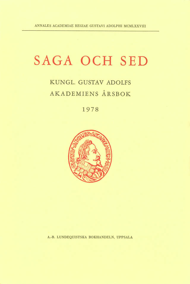 Saga och sed 1978