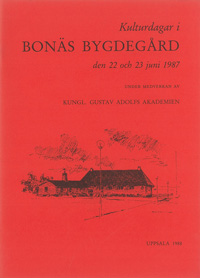 Från Bonäs bygdegård, Kulturdagar 1988