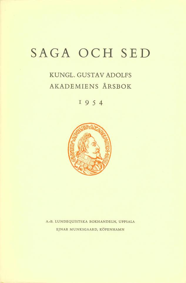 Saga och sed 1954