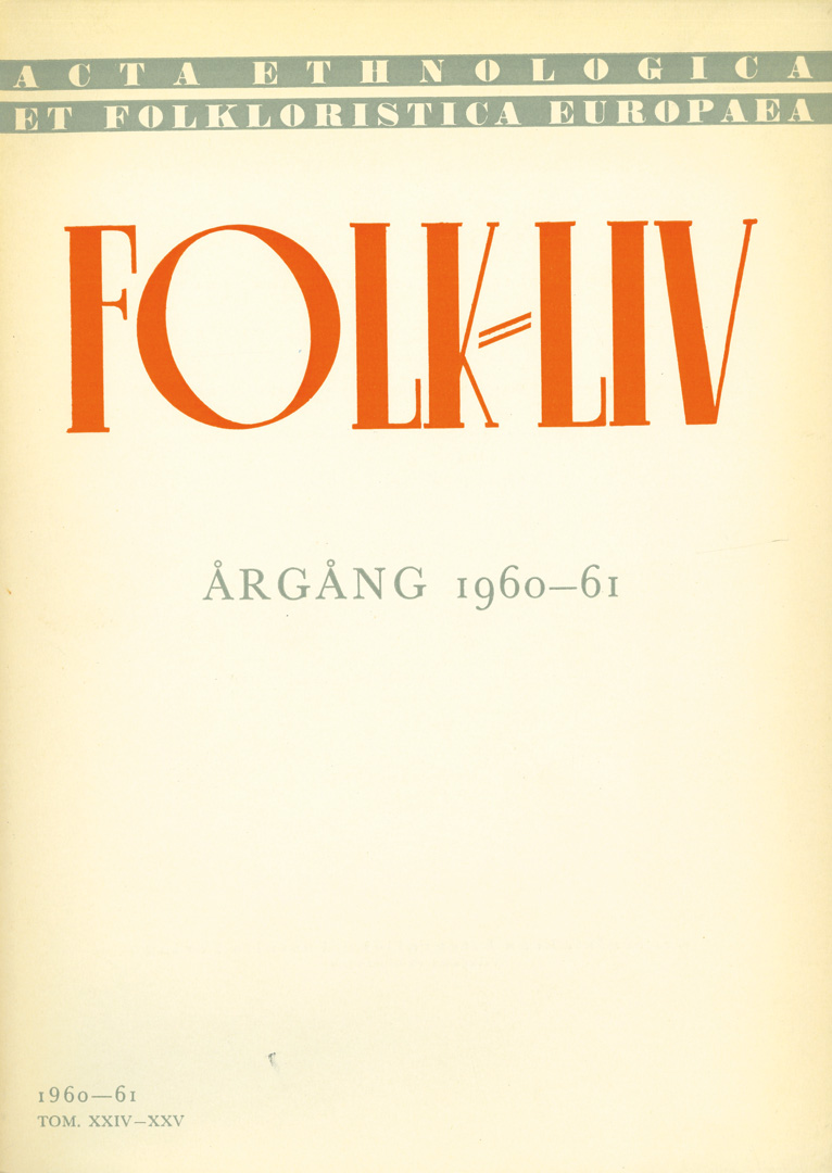 Folk-liv 1960–61