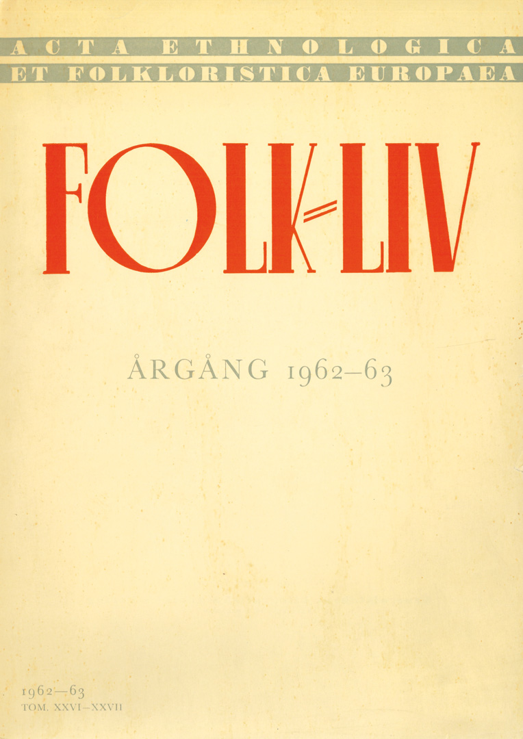 Folk-liv 1962–63