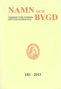 Namn och bygd 2015