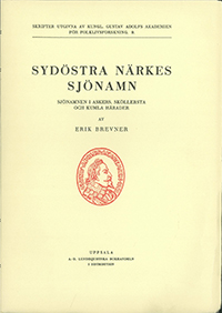 Sydöstra Närkes sjönamn