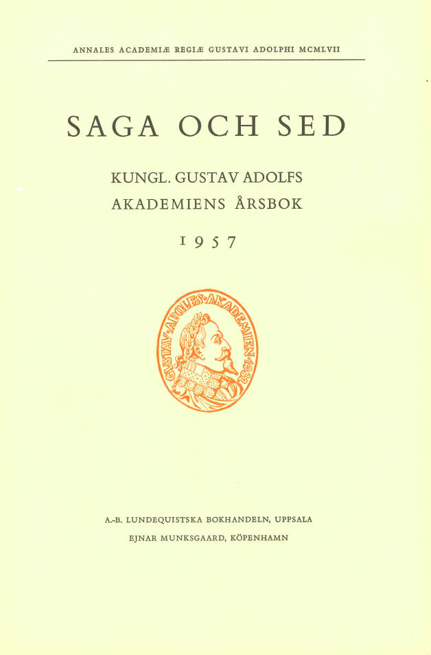 Saga och sed 1957